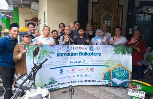 Balkoters Santuni Anak Yatim Piatu di Kebon Sirih