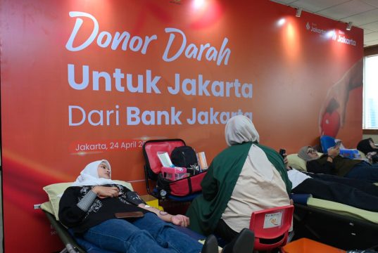 Bank Jakarta Satukan Kepedulian Bersama PWI Jaya dan PMI DKI lewat Aksi Donor Darah