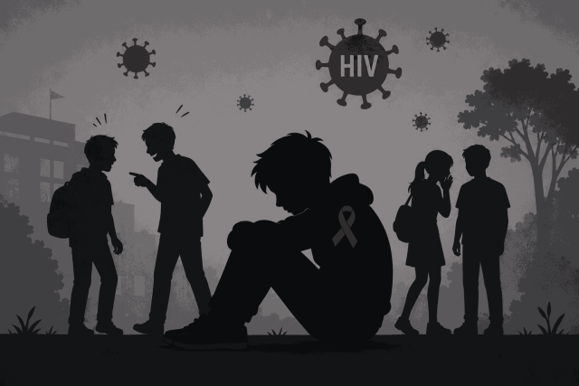 ilustrasi remaja mengidap hiv